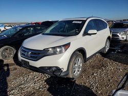 Salvage cars for sale at Magna, UT auction: 2012 Honda CR-V EXL