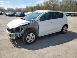 Salvage cars for sale from Copart Ellwood City, PA: 2015 Chevrolet Sonic LS
