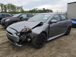 Salvage cars for sale from Copart Spartanburg, SC: 2015 Mitsubishi Lancer ES