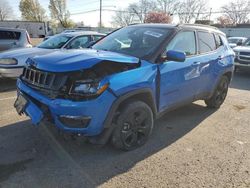 Jeep salvage cars for sale: 2018 Jeep Compass Latitude