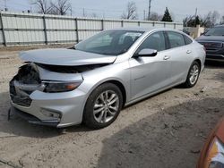 Salvage cars for sale from Copart Lansing, MI: 2016 Chevrolet Malibu LT