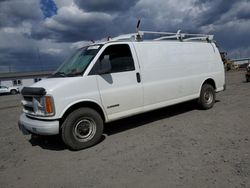 Salvage trucks for sale at Airway Heights, WA auction: 1999 Chevrolet Express G3500