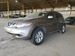 Nissan Murano salvage cars for sale: 2012 Nissan Murano S
