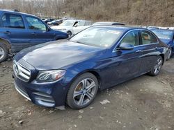 Salvage cars for sale from Copart Marlboro, NY: 2017 Mercedes-Benz E 300 4matic