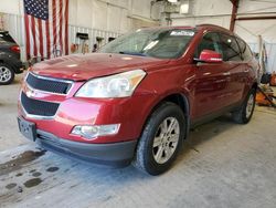 Salvage cars for sale from Copart Mcfarland, WI: 2012 Chevrolet Traverse LT