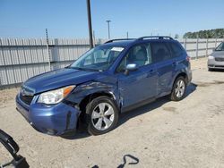 Vehiculos salvage en venta de Copart Lumberton, NC: 2015 Subaru Forester 2.5I Premium