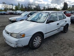 Toyota Corolla VE salvage cars for sale: 1999 Toyota Corolla VE