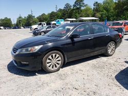 Salvage cars for sale at Savannah, GA auction: 2015 Honda Accord EX