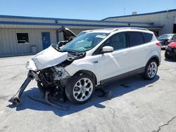 Salvage cars for sale from Copart Fort Pierce, FL: 2015 Ford Escape Titanium