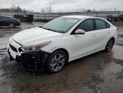 Salvage cars for sale at Columbia Station, OH auction: 2020 KIA Forte FE