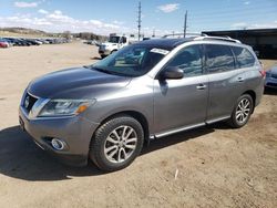 Vehiculos salvage en venta de Copart Colorado Springs, CO: 2015 Nissan Pathfinder S