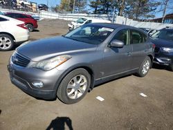 Salvage cars for sale from Copart New Britain, CT: 2010 Infiniti EX35 Base