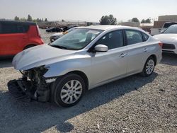 Salvage cars for sale at Mentone, CA auction: 2017 Nissan Sentra S