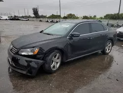 Salvage cars for sale at Miami, FL auction: 2012 Volkswagen Passat SE