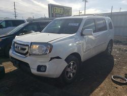 Vehiculos salvage en venta de Copart Chicago Heights, IL: 2011 Honda Pilot Touring