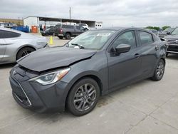Salvage cars for sale at Grand Prairie, TX auction: 2019 Toyota Yaris L