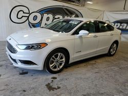 Salvage cars for sale at Lebanon, TN auction: 2018 Ford Fusion SE Hybrid