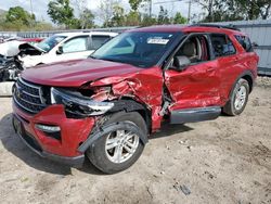 Salvage cars for sale from Copart Riverview, FL: 2020 Ford Explorer XLT