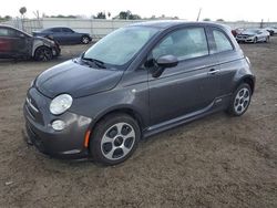 Salvage cars for sale at Bakersfield, CA auction: 2016 Fiat 500 Electric