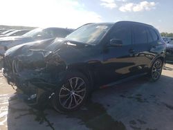 Salvage cars for sale at Grand Prairie, TX auction: 2022 BMW X5 Sdrive 40I