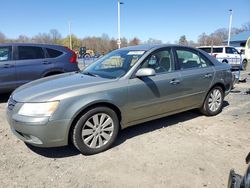 Salvage cars for sale at East Granby, CT auction: 2009 Hyundai Sonata SE