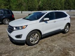 Vehiculos salvage en venta de Copart Gainesville, GA: 2017 Ford Edge SEL