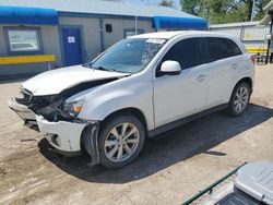 Salvage cars for sale at Wichita, KS auction: 2015 Mitsubishi Outlander Sport ES