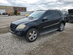 Salvage cars for sale from Copart Kansas City, KS: 2010 Mercedes-Benz ML 350
