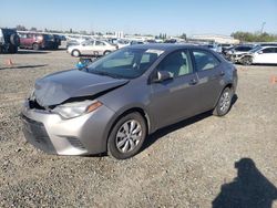 Salvage cars for sale at Sacramento, CA auction: 2016 Toyota Corolla L