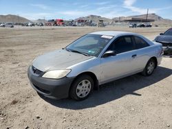 Honda Civic salvage cars for sale: 2004 Honda Civic DX VP