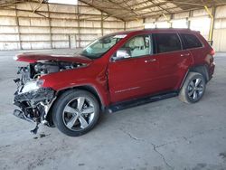 Jeep salvage cars for sale: 2014 Jeep Grand Cherokee Limited