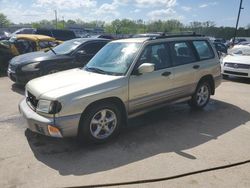 Subaru Forester salvage cars for sale: 2002 Subaru Forester S