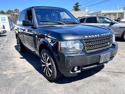 Land Rover Range Rover salvage cars for sale: 2012 Land Rover Range Rover HSE Luxury