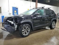 Salvage cars for sale from Copart Blaine, MN: 2019 Jeep Cherokee Trailhawk