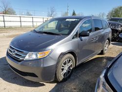 Salvage cars for sale from Copart Lansing, MI: 2011 Honda Odyssey EXL
