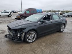 Salvage cars for sale at Indianapolis, IN auction: 2016 Ford Fusion Titanium