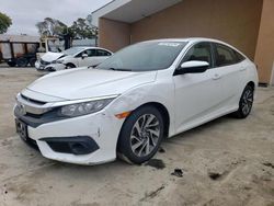 Salvage cars for sale at Vallejo, CA auction: 2017 Honda Civic EX