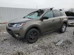 Salvage cars for sale at Columbus, OH auction: 2014 Toyota Rav4 LE