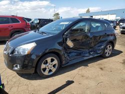 Pontiac Vibe salvage cars for sale: 2010 Pontiac Vibe