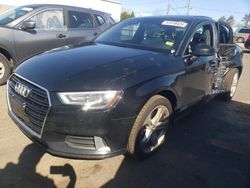 Salvage cars for sale from Copart New Britain, CT: 2018 Audi A3 Premium