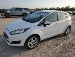 Salvage cars for sale at Houston, TX auction: 2014 Ford Fiesta SE