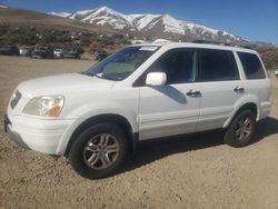 Salvage cars for sale at Reno, NV auction: 2005 Honda Pilot EXL