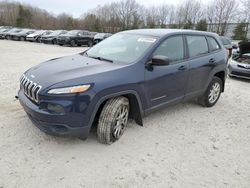 Jeep salvage cars for sale: 2014 Jeep Cherokee Sport