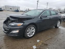 Salvage cars for sale from Copart Chicago Heights, IL: 2019 Chevrolet Malibu LT