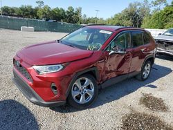 Vehiculos salvage en venta de Copart Riverview, FL: 2021 Toyota Rav4 XLE Premium
