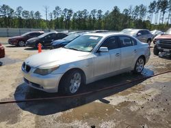 BMW 5 Series salvage cars for sale: 2007 BMW 530 I