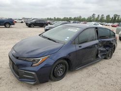 Salvage cars for sale at Houston, TX auction: 2020 Toyota Corolla SE