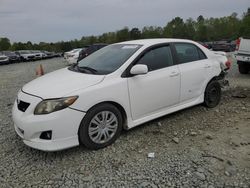 Salvage cars for sale from Copart Mebane, NC: 2009 Toyota Corolla Base