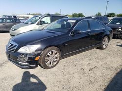 Salvage cars for sale at Sacramento, CA auction: 2010 Mercedes-Benz S 400