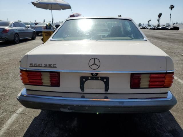 1986 Mercedes-Benz 560 SEC